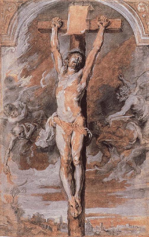 Peter Paul Rubens Jesus  on the cross china oil painting image